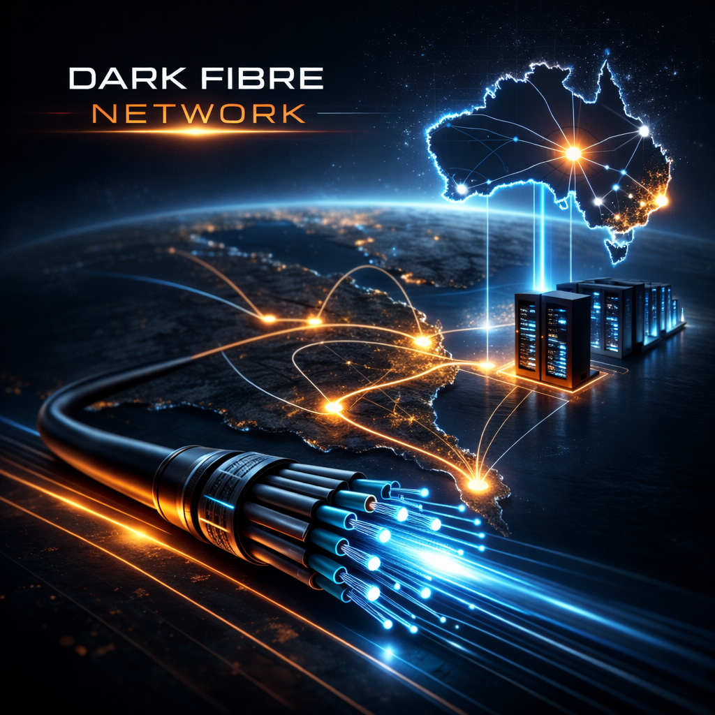 Dark fibre product illustration
